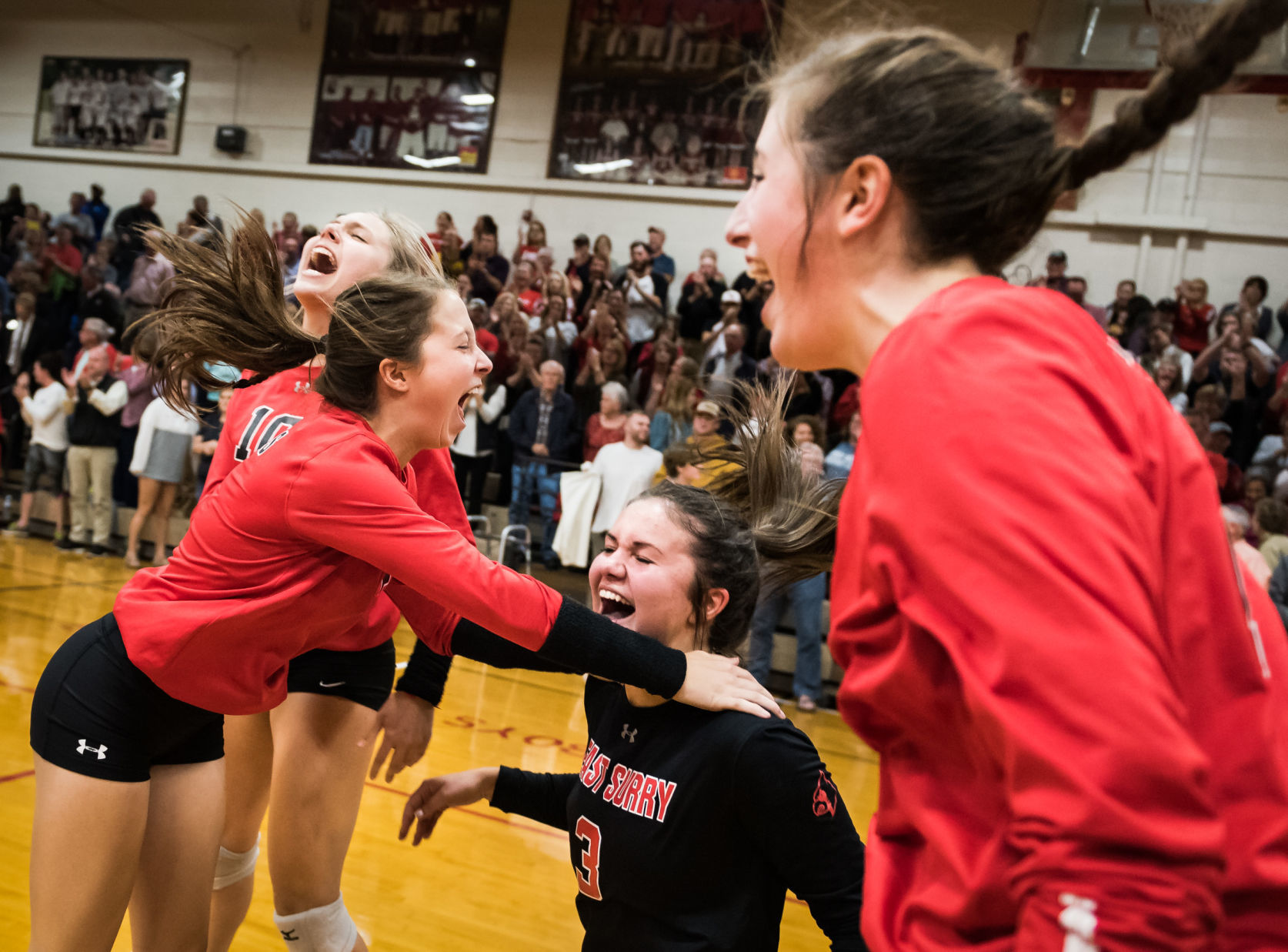 East Surry Mount Holly Mountain Island Charter Volleyball